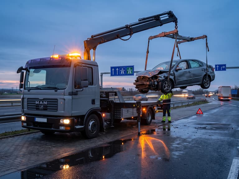 Daru emeli ki a sérült autót – autómentés Eger